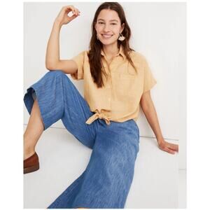 Madewell Chambray Huston Pull-On Size M